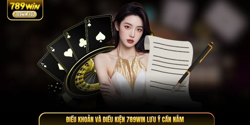 Điều khoản và điều kiện 789WIN lưu ý cần nắm